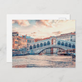Carte Postale Ponte di Rialto (Devant / Derrière)