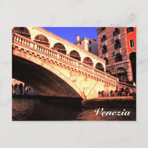 Carte Postale Ponte Rialto