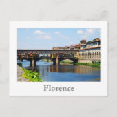 Carte postale Ponte Vecchio (Devant)
