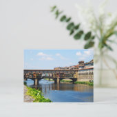 Carte postale Ponte Vecchio (Debout devant)