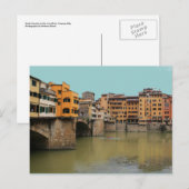 Carte Postale Ponte Vecchio (Devant / Derrière)