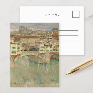 Carte Postale Ponte Vecchio Childe Hassam