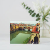 Carte Postale Ponte Vecchio - Florence (Debout devant)