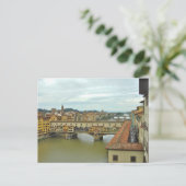 Carte Postale Ponte Vecchio - Florence, Italie (Debout devant)