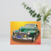 CARTE POSTALE PONTIAC 1941 (Debout devant)