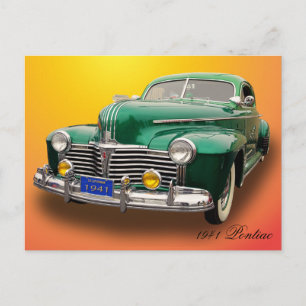 CARTE POSTALE PONTIAC 1941