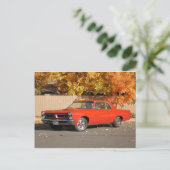 Carte Postale Pontiac GTO (Debout devant)