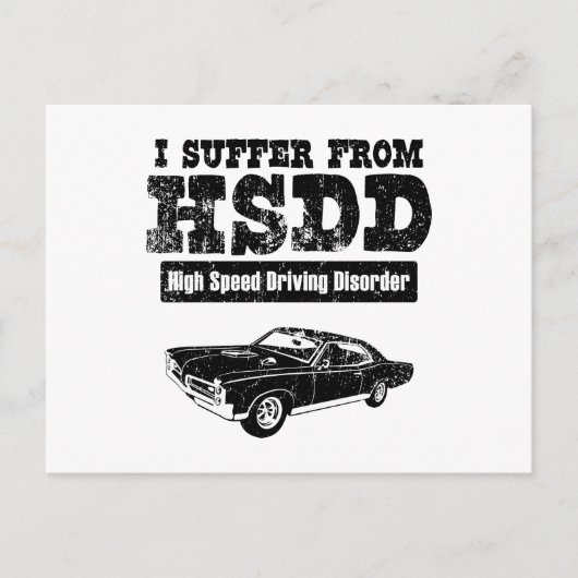 Carte Postale Pontiac GTO 1967 (Devant)