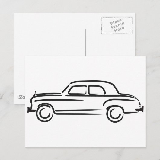 Carte Postale Ponton (Devant / Derrière)