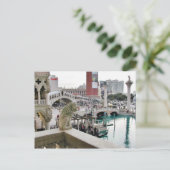Carte Postale Ponts Canals Gondolas Las Vegas (Debout devant)