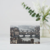 Carte Postale Ponts de Florence, Italie (Debout devant)