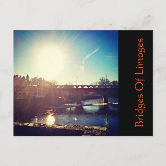 Carte Postale Ponts De Limoges (Devant)