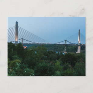 Carte Postale Ponts de Penobscot Narrow et Waldo-Hancock, Maine