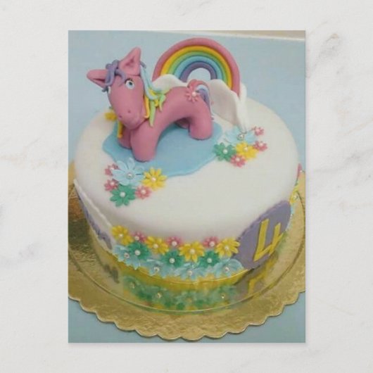 Carte Postale Pony cake 1 (Devant)