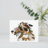 Carte Postale Pony peint (Debout devant)