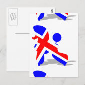 Carte Postale Poodle nain (Devant / Derrière)