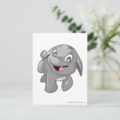 Carte Postale Poogle Silver (Debout devant)