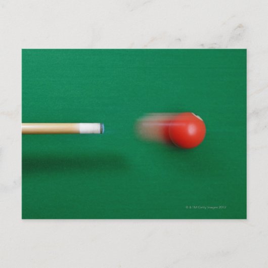 Carte Postale Pool Cue (Devant)