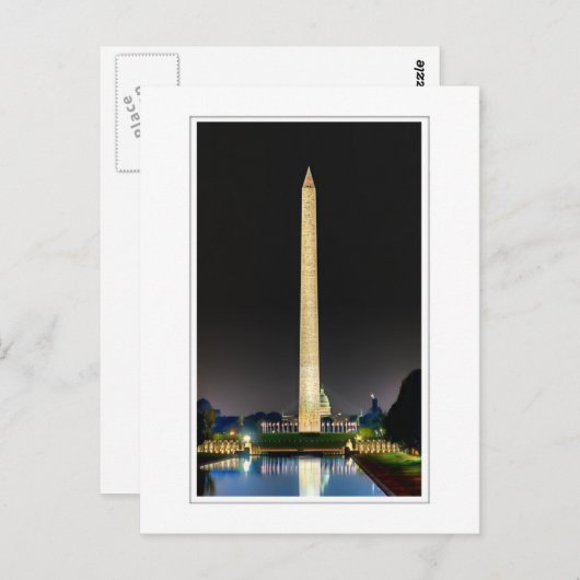 Carte Postale Pool de réflexion (Devant / Derrière)