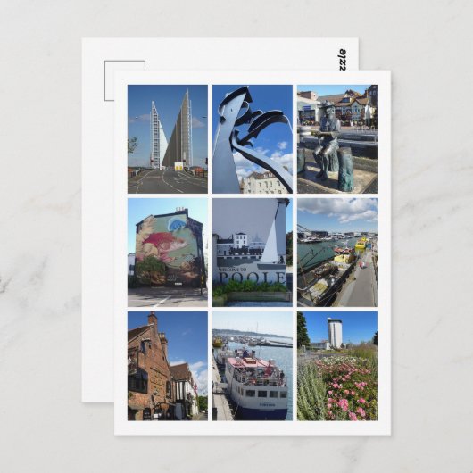 Carte Postale Poole (Devant / Derrière)