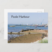 Carte Postale Poole Harbour (Devant / Derrière)