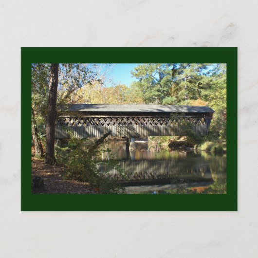 Carte Postale Poole's Mill Bridge et réflexion (Devant)