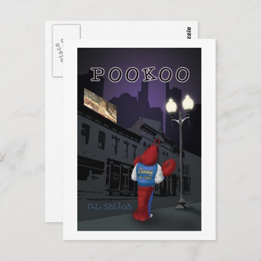 Carte postale Pooo (Devant / Derrière)