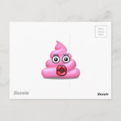Carte Postale Poop Emoji (Dos)