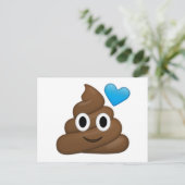 Carte Postale Poop Emoji (Debout devant)