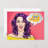 Carte postale Pop Art (Devant / Derrière)