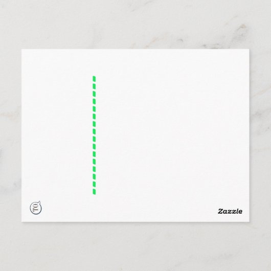 Carte postale Pop Art (Dos)