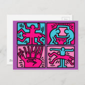 Carte Postale pop art (Devant / Derrière)