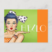 Carte postale Pop Art 2 Vierge Retour (Devant)