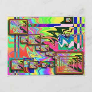 Carte postale POP ART 5x5