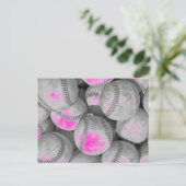 Carte postale Pop Art Baseball (Debout devant)