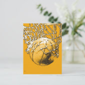 Carte Postale Pop Art Basket (Debout devant)