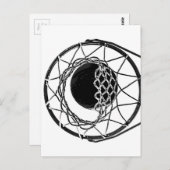 Carte Postale Pop Art Basket (Devant / Derrière)