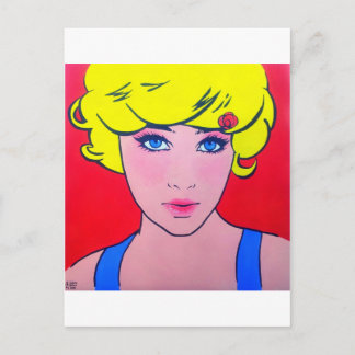 Carte Postale Pop art Bérénice