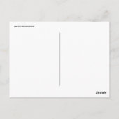 CARTE POSTALE POP ART CAFÉ (Dos)