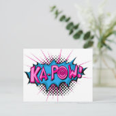 Carte Postale Pop Art Comic Ka-Pow ! (Debout devant)