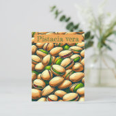 Carte Postale Pop art de la pistache (Debout devant)