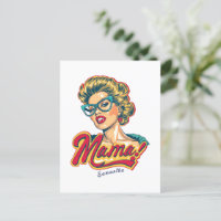 Pop Art de Mama Retro Personnalisé 2