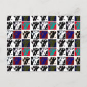 Carte Postale Pop Art Elephants (Devant)