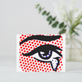 Carte Postale Pop Art Eye (Debout devant)