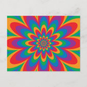 Carte Postale Pop art Flower (Devant)