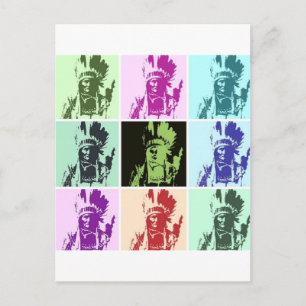 Carte Postale Pop Art Geronimo