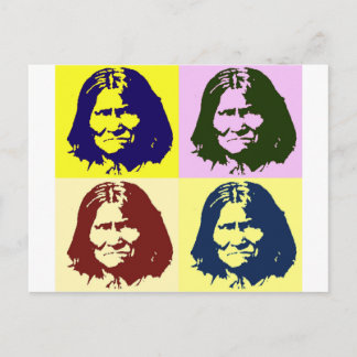 Carte Postale Pop Art Geronimo