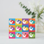 Carte Postale Pop Art Guinée Cochons (Debout devant)