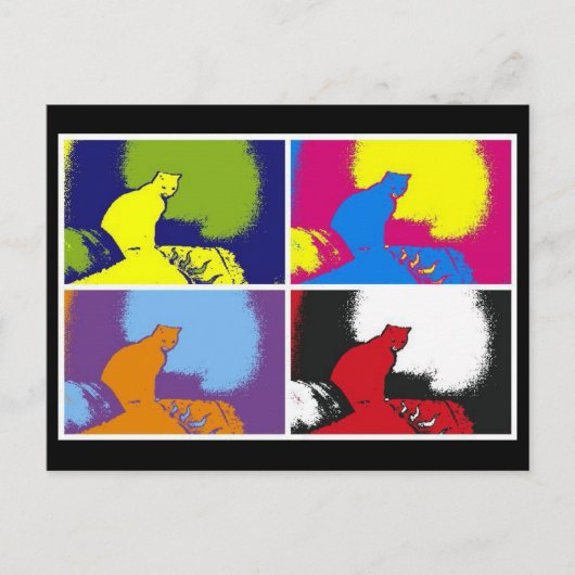 Carte Postale Pop Art Lucy #2 (Devant)