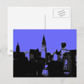 Carte Postale Pop Art New York (Devant / Derrière)